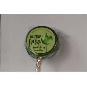 Artisan Candy Şekersiz Stevialı Lolipop Elma 15gr